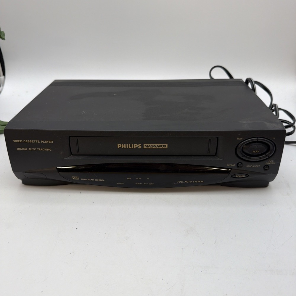 Philips Magnavox vintage VHS video cassette recorder